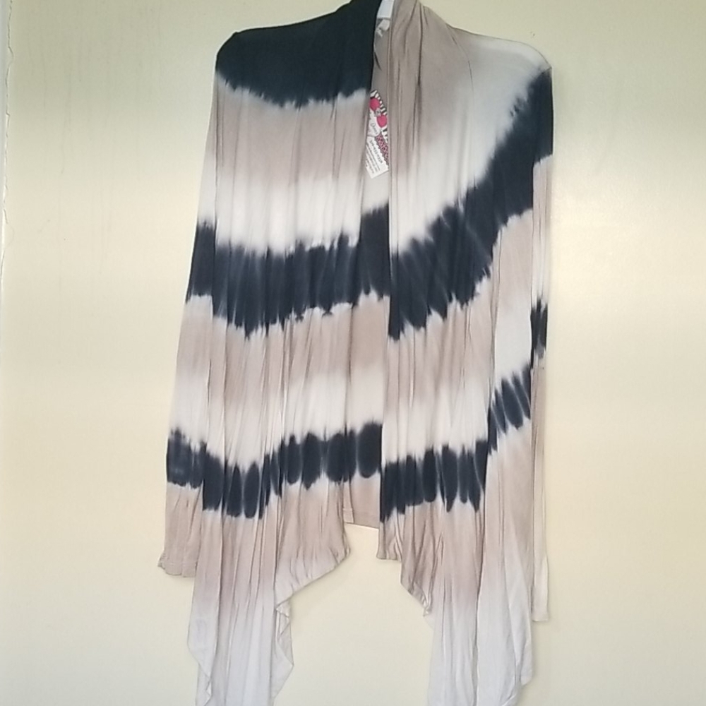 Cascading cardigan